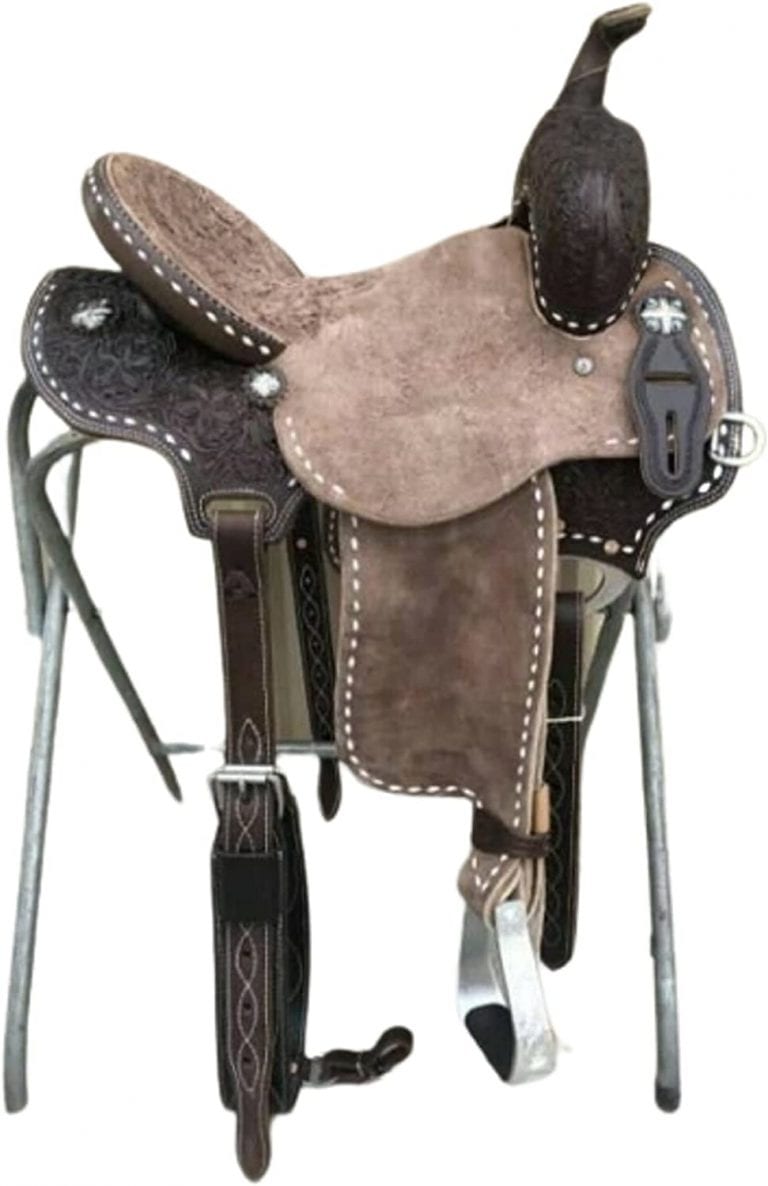Western Leather Horse Saddle