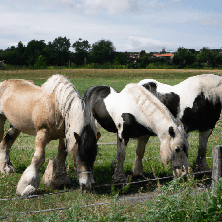 Dutch Draft horses