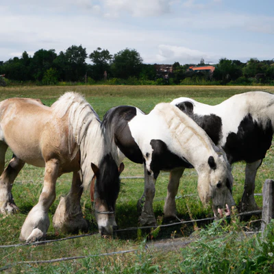 Dutch Draft horses