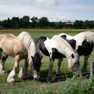 Dutch Draft horses